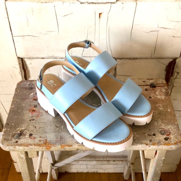 BC Footwear Left Unsaid Platform Sandal - Picture 2 of 5